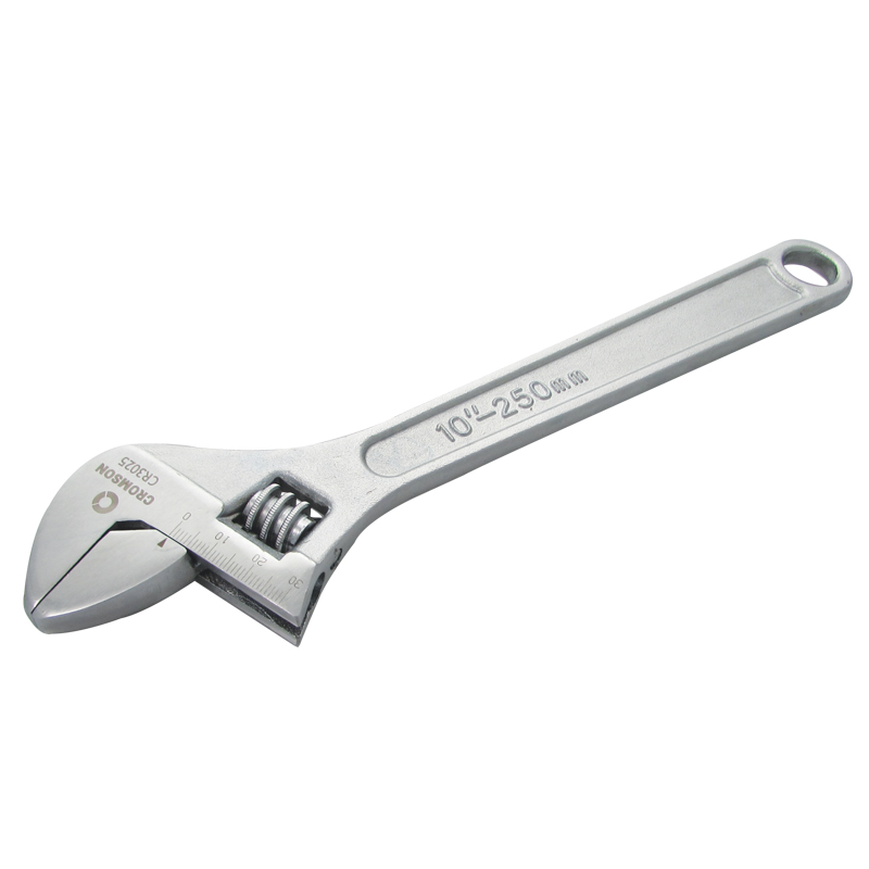 Chrome adjustable wrenches